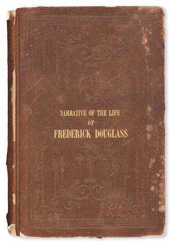 (SLAVERY AND ABOLITION.) DOUGLASS, FREDERICK. Narrative of the Life of Frederick Douglass, an American Slave, Written by Himself